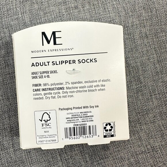 NEW! Old Navy Pink Beanie Hat (One Size) & Owl Slipper Socks 1 Pair Size 4-10 - Picture 6 of 8